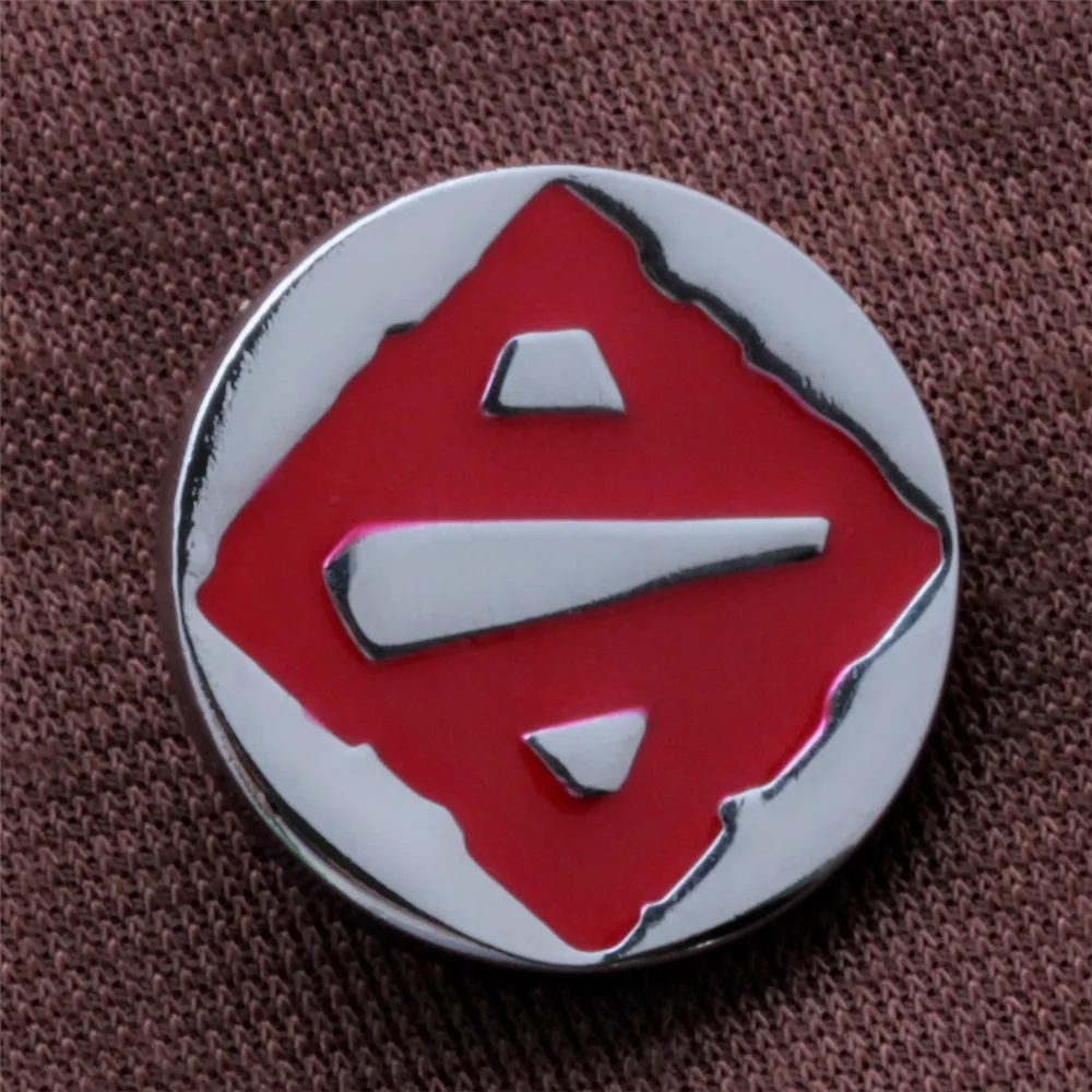 Dota 2 Броши значок высокое качество сплав для мужчин и женщин модные ювелирные