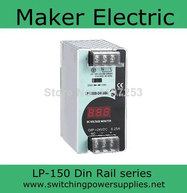 Блок питания на 24 Вольта 150 Ватт. Входной ток 220 110 Вольт.|supplies computer|supply powersuppli |