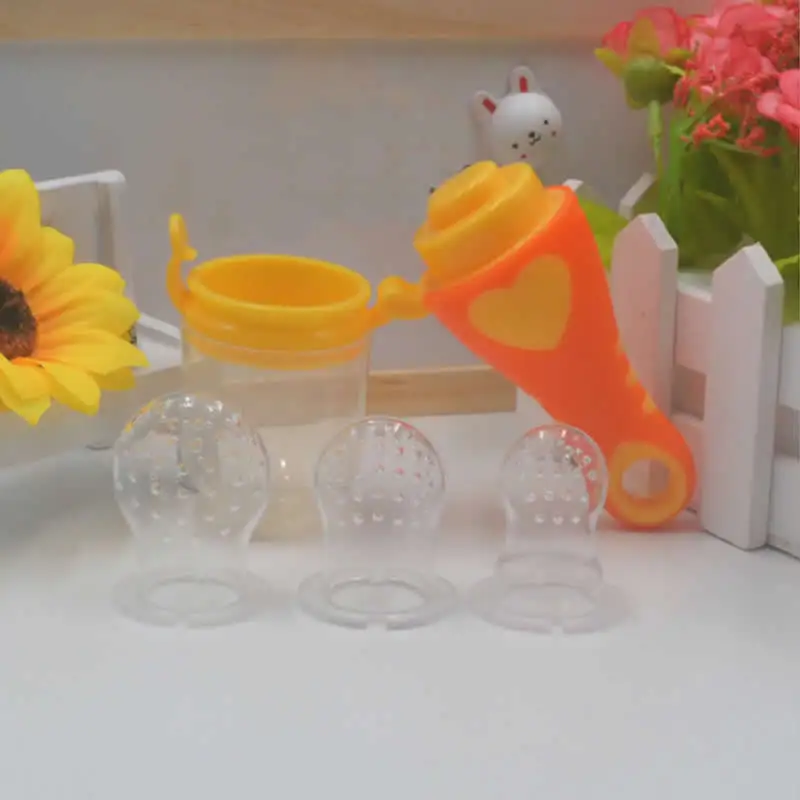 

2017New Baby teat Food Bite pacifier Baby Silicone soother Baby Nipple Feeding Cup Feeder pacifier Style Complementary