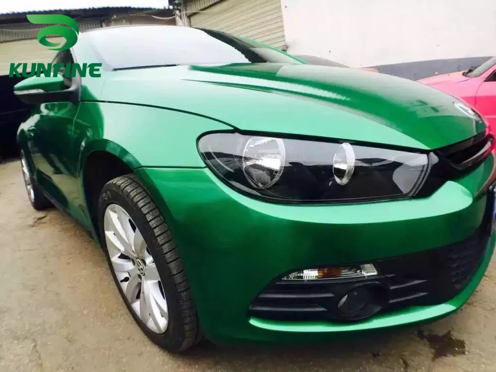 Автомобильный Стайлинг обертка Аврора зеленая Автомобильная виниловая пленка