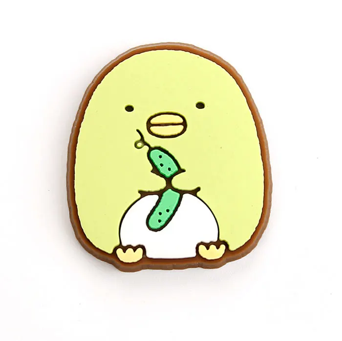 ZS194-6 1 шт.(без магнита) мультфильм Силиконовые diy материал, магниты на холодильник аксессуары, брошь, Пряжка для обуви, клип ручной изготовление материала-194 - Цвет: ZS194-6