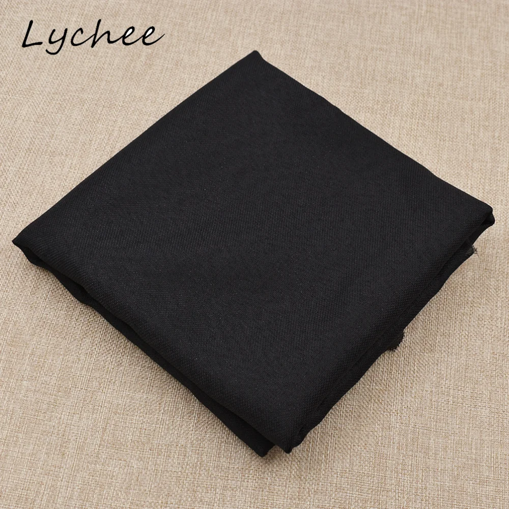 Lychee 1 5*1 м односторонняя клейкая ткань из полиэстера белого цвета для подкладки