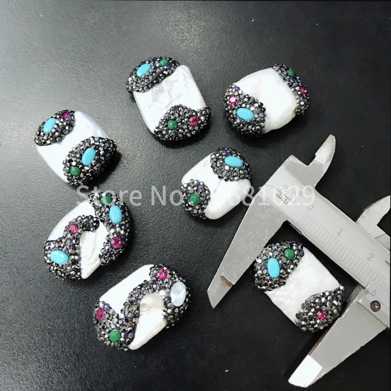 Красочные Бусины Европейская и американская мода модная индивидуальная