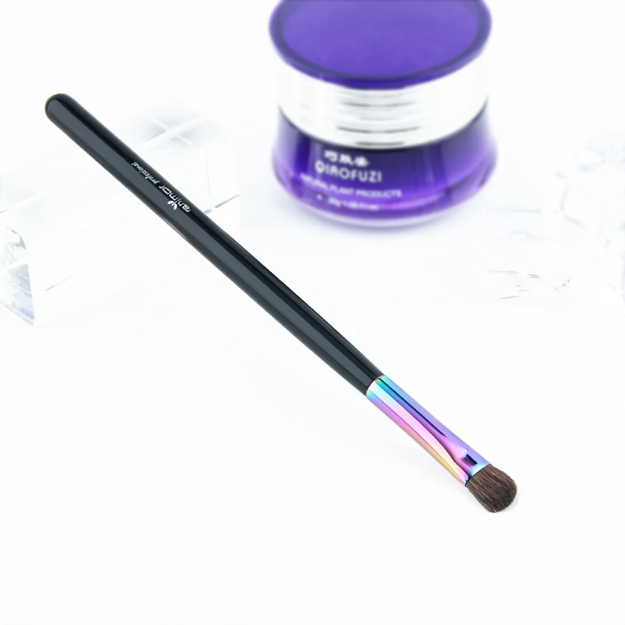 Профессиональная кисть для теней Anmor Кисть макияжа с деревянной ручкой угловая