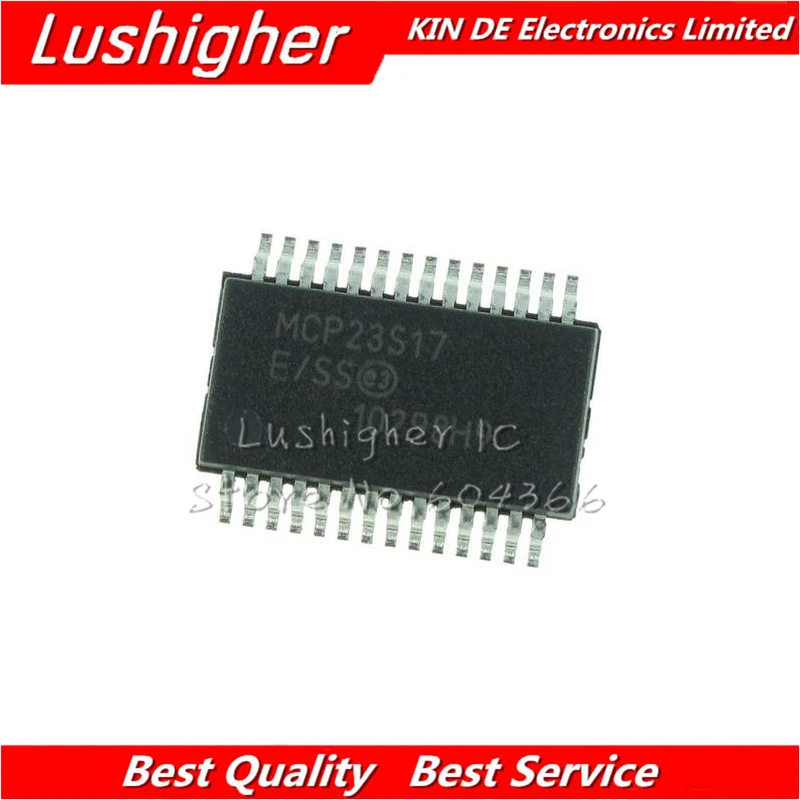 5PCS MCP23S17-E/SS SSOP MCP23S17 SSOP28 MCP23S17E/SS | Электронные компоненты и принадлежности