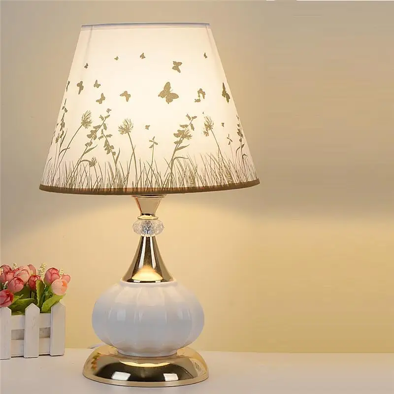 Casa Mariage Noche Lampe Chevet Chambre Lampada Comodino Deco дом Abajur Quarto Lampara De Mesa Para El Dormitorio настольная лампа