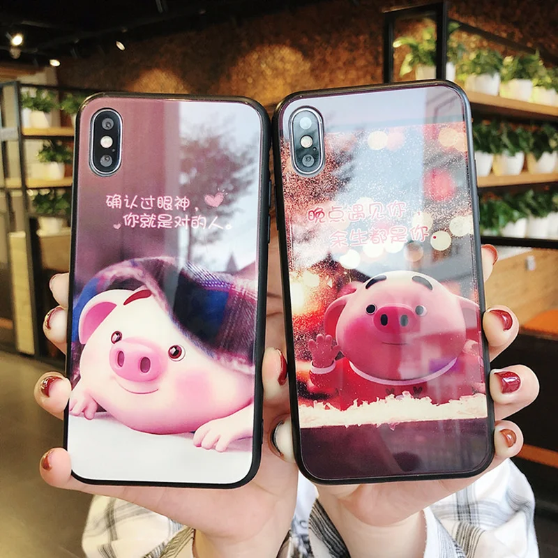 Мультфильм чехол для телефона Oppo R9S R11S R15X R17 pro cute 3d тиснение рисунком OPPO Рено A5