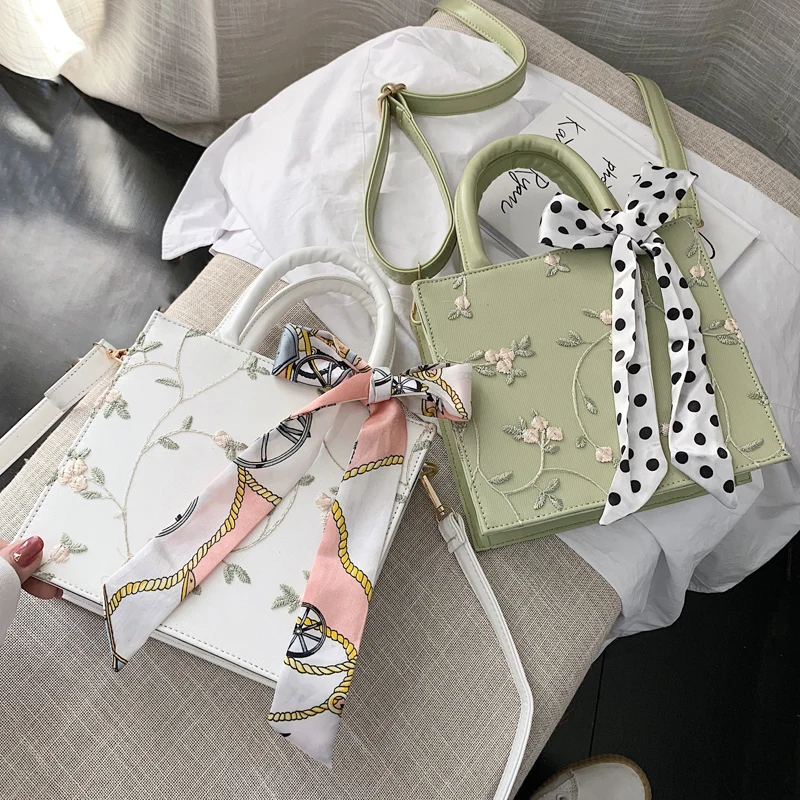 DORANMI шарф женская сумка 2019 кожаная квадратная через плечо Bolsos Mujer PJ149 | Багаж и