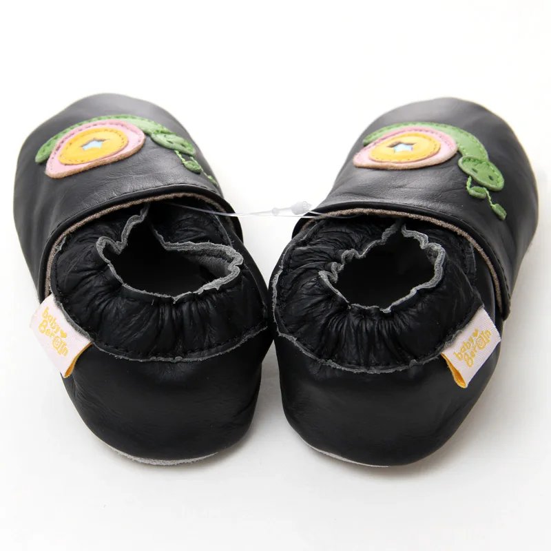 Кожаные туфли для новорожденных мягкая подошва Мокасины обувь мальчиков и