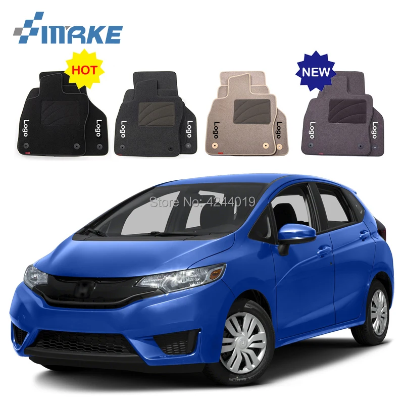 Для Honda Fit автомобильные коврики передний задний ковер полный комплект лайнер