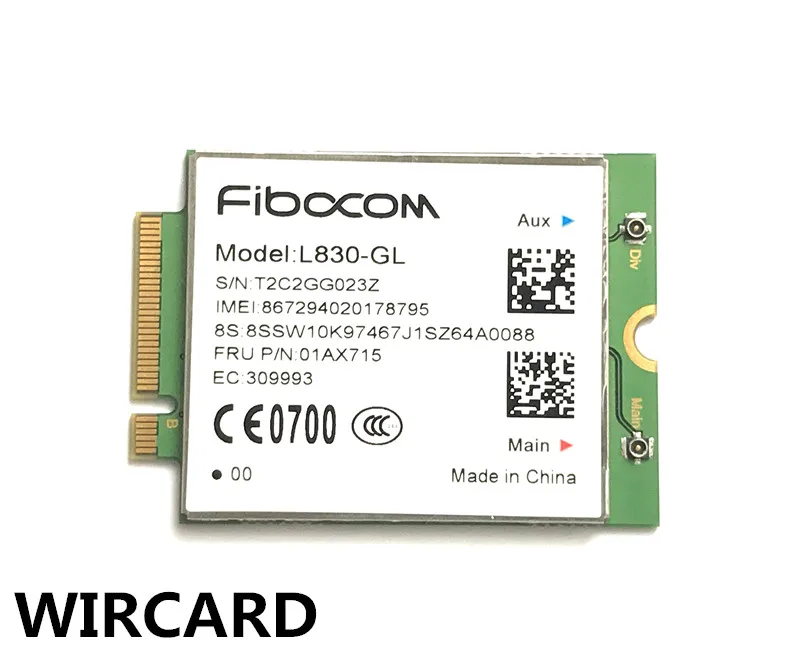 L830 GL FDD LTE 4G Module Card FRU 01AX715|3G модемы| |