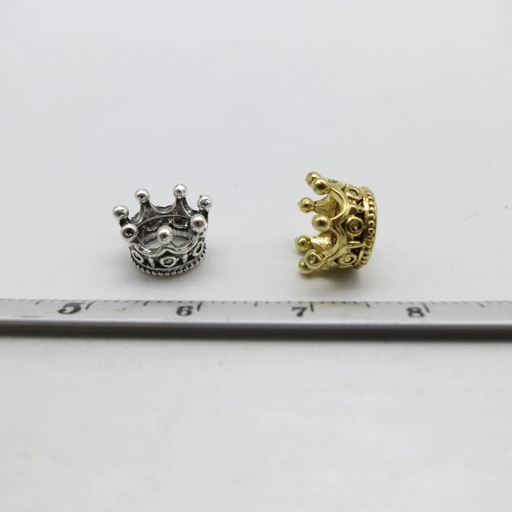 10 шт./упак. античное серебро/Античная Золотая Корона в африканском стиле