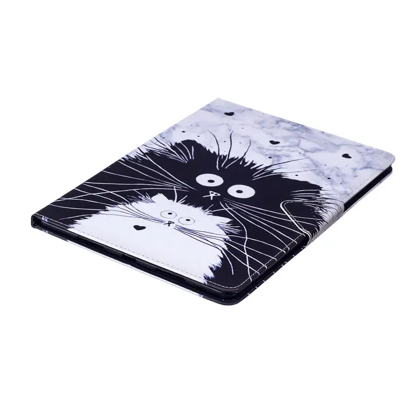 Чехол для планшета для Apple iPad Pro 10,5 '' A1701, умный чехол, Модный чехол для девочки с кошкой, откидная подставка, силиконовый чехол из искусственной кожи
