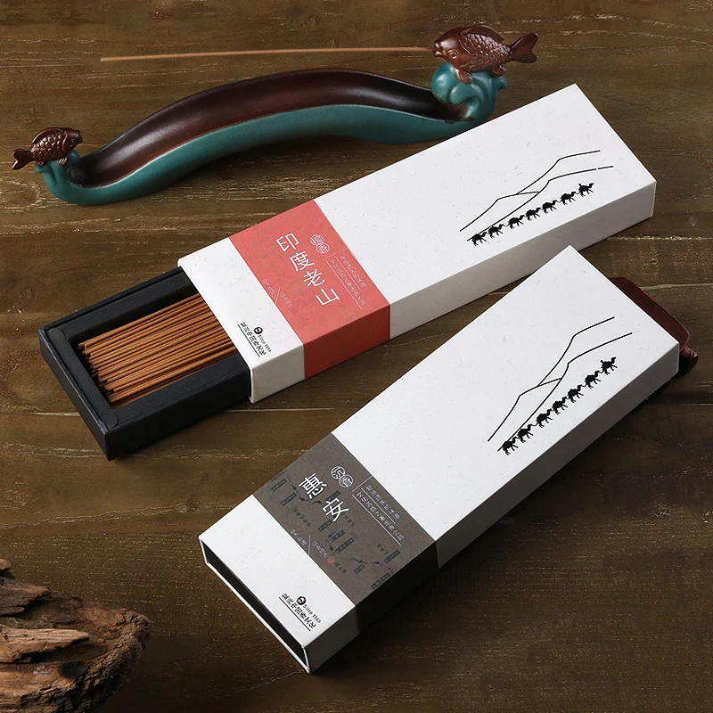 

60 г натуральная палочка ладан индийский из сандалового дерева, лаошань Agarwood Домашний аромат для йоги медитации курильница аксессуары