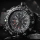 Waterproof 50M Military Quartz Watches Luminous Chronograph Stop Watch Luxury Silicagel Strap Luminous tube Diving Men Watch Other Image