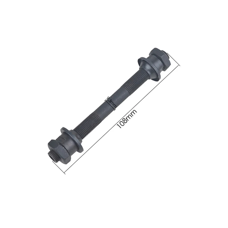 A hollow front axle Быстросъемный вал полый вал для велосипеда передний/задний мост рычаг вала для горного велосипеда 10,8 см 14,5 см 9,5 мм - Цвет: A hollow front axle