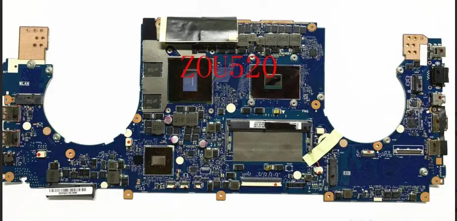 GL502VM Материнская плата ASUS GL502 GL502V GL502VM GL502VML Материнская плата ноутбука Процессор i7 7700HQ GTX1060M 6 ГБ тесты работы