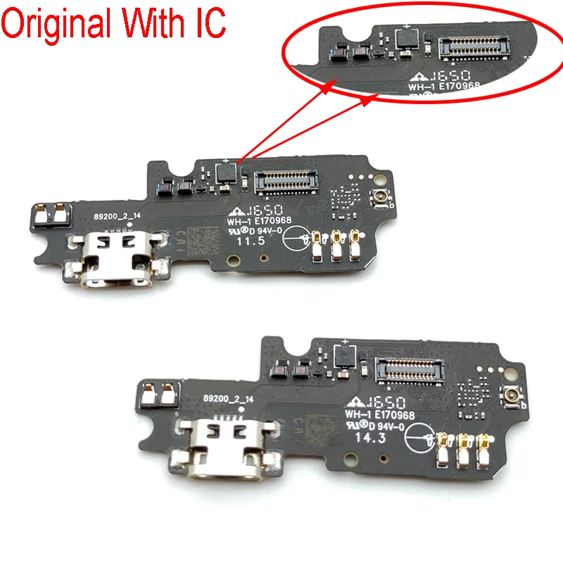 

New Micro Dock Connector PCB Board USB Charging Port Flex Ribbon Replacement Parts For ASUS Zenfone 3 Max ZC553KL