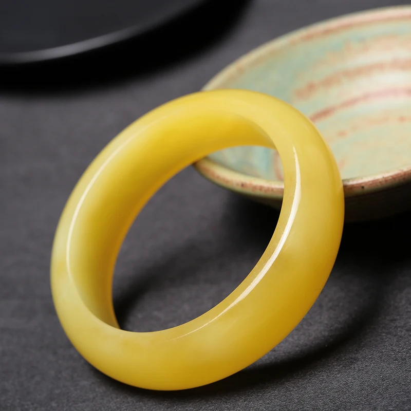 Новый Желтый цыпленок масла пчелиный воск браслет ручной работы на богиня essential |