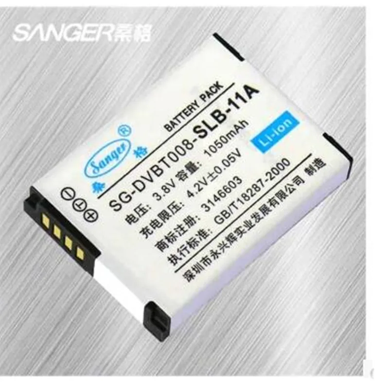 SLB-11A 11A литиевые батареи SLB11A для SAMSUNG EX1 HZ35W ST1000 ST5000 ST5500 TL240 TL320 WB5000 WB650 цифровая камера Батарея