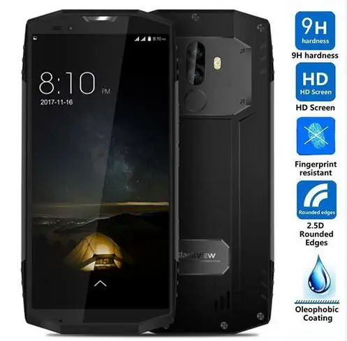 2 шт. 2.5D Закаленное стекло для Blackview BV9000 профессиональная защитная пленка 9H Защита