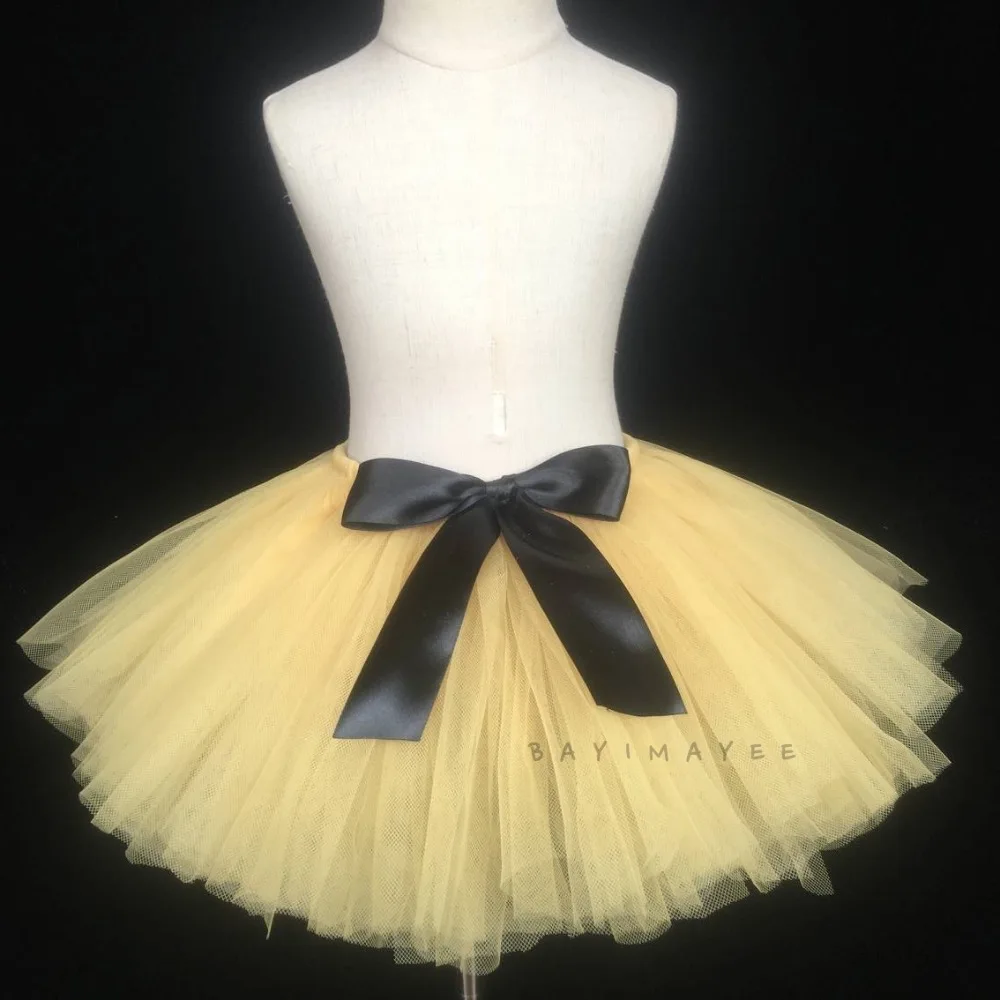 Красочная юбка подъюбник для девочек детская пушистая из тюля танцевальная с