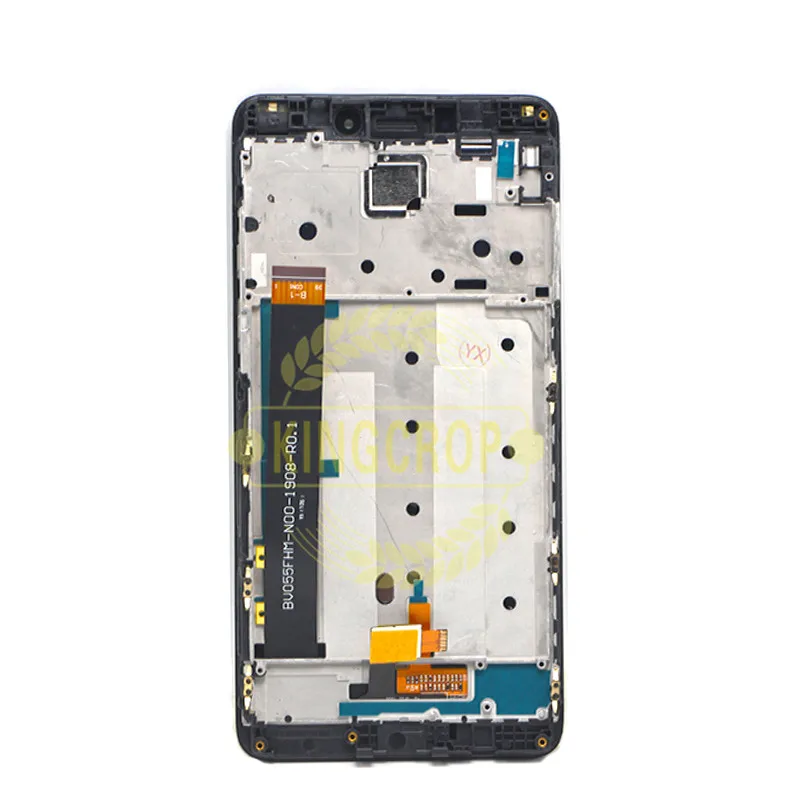 ЖК-дисплей с рамкой для Xiaomi Redmi Note 4 MediaTek полный сенсорный экран note4 MTK дигитайзер