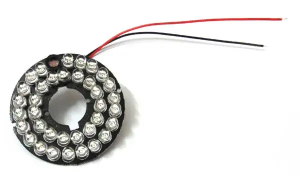 2 шт. 36 светодиодов инфракрасная камера безопасности прожектор совета 90 градусов