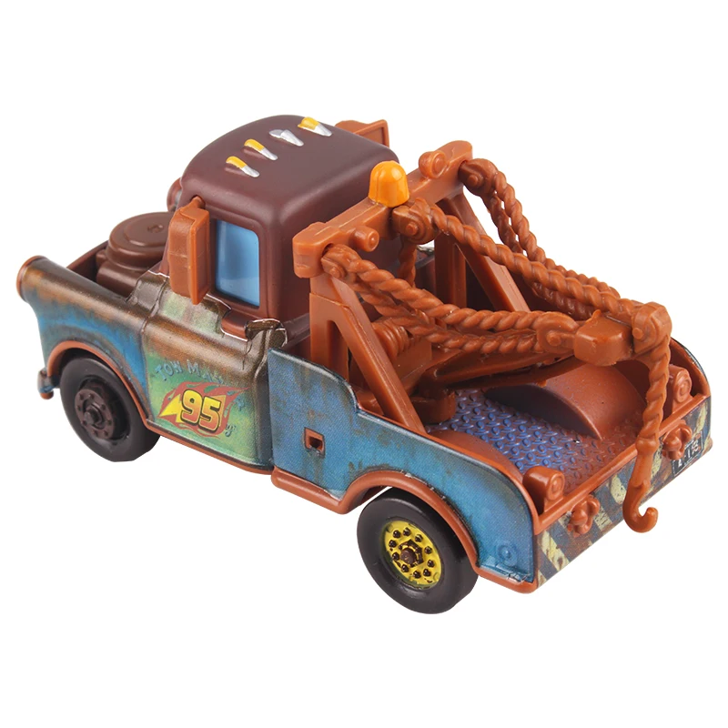 Disney Cartoon Pixar Cars 3 Mater 1:55 литье под давлением брендовая игрушка из металлического