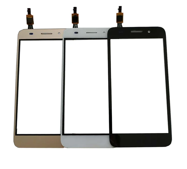 5,0 дюймов для huawei CRO-U00 CRO-L02 CRO-L22 huawei Y3 Сенсорный экран планшета Панель объектив Стекло; Цвет: белый, черный, золотистый Цвет дисплея+ лента
