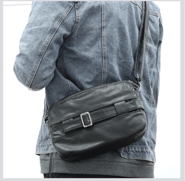 Мужская сумка-мессенджер из натуральной кожи, многофункциональная сумка-клатч из воловьей кожи, маленькая дорожная сумка через плечо, сумки-тоут