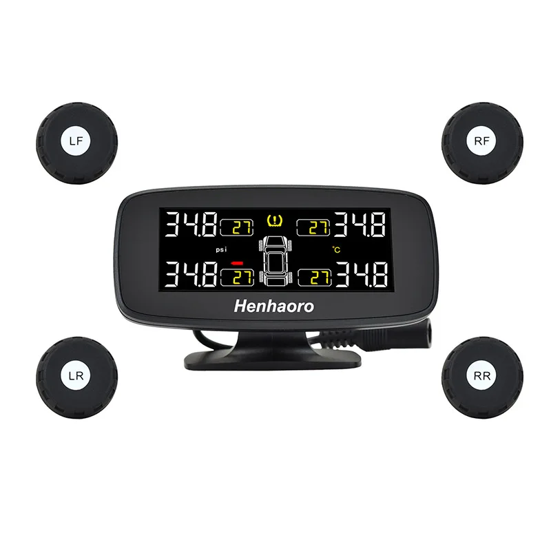 Беспроводной мониторинг в реальном времени TPMS с 3 дюймовый светодиодный дисплей 4