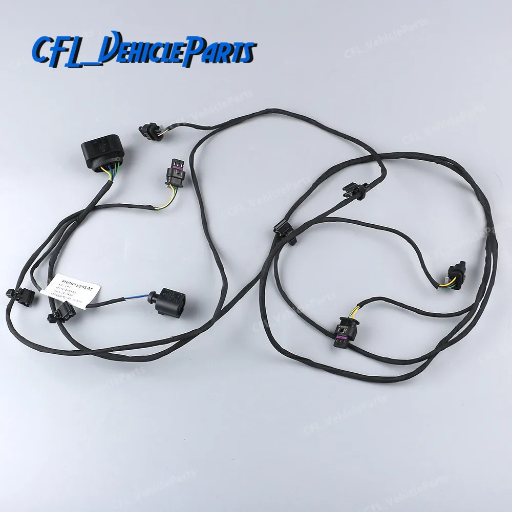 

Front Bumper PDC Wiring Harness Line Plug Set 4H0971095AS For Audi A8 Quattro 2015 2016 2017