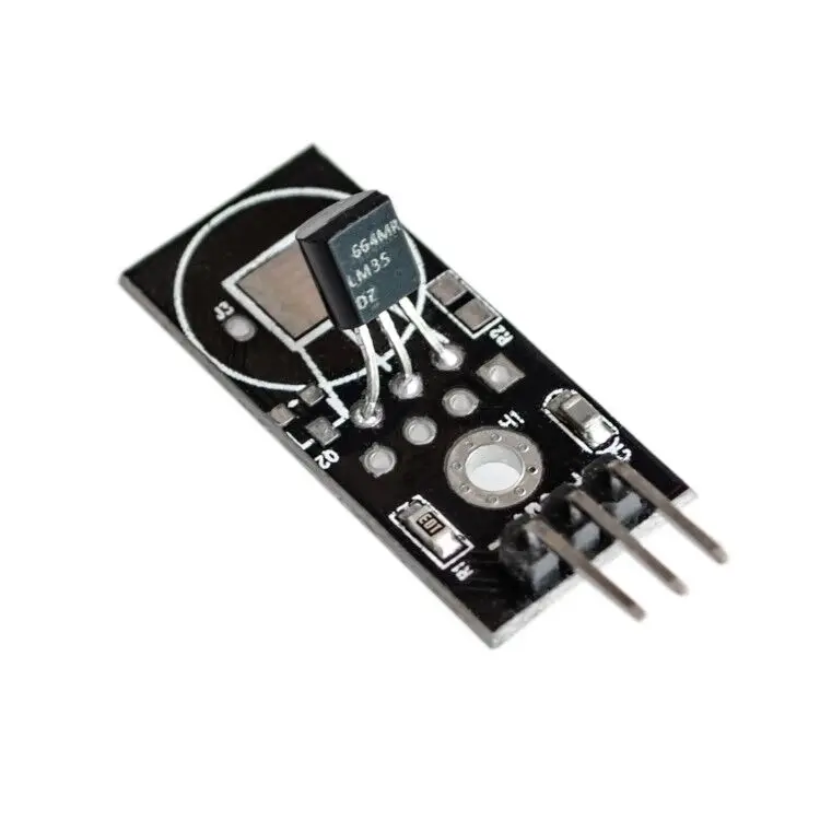 【SIMPLE ROBOT】DC 4V-30V LM35D LM35DZ цифровой Температура Сенсор Линейный модуль LM35 для салона