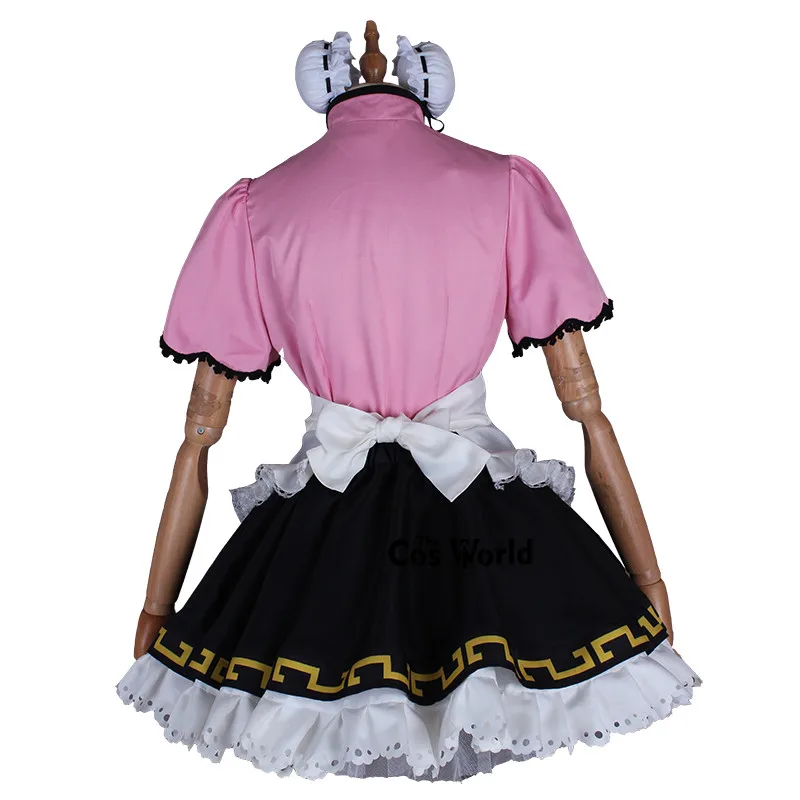 Женский костюм Рубин Чонсам Love Live Sunshine горничной Униформа аниме костюмы для