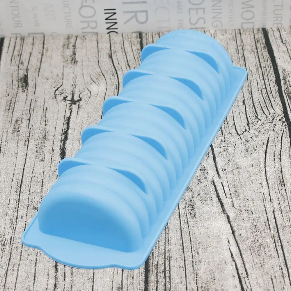 DIY цилиндрические гусеницы в комплекте для муссов хлеба, буханки, силиконовая форма для выпечки, форма для выпечки, инструменты для торта, силиконовая форма для торта