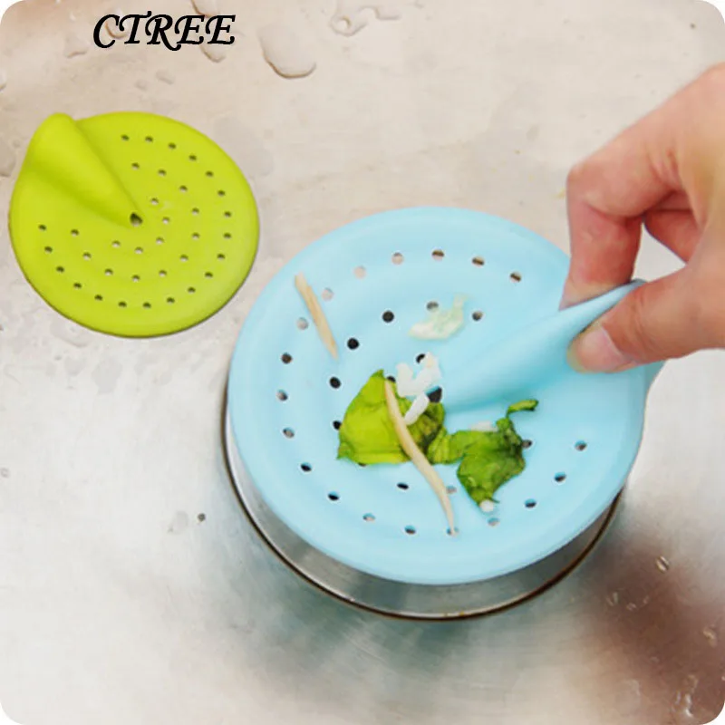 CTREE 1 шт. новый креативный фильтр для дуршлага волос кухонные аксессуары ванной
