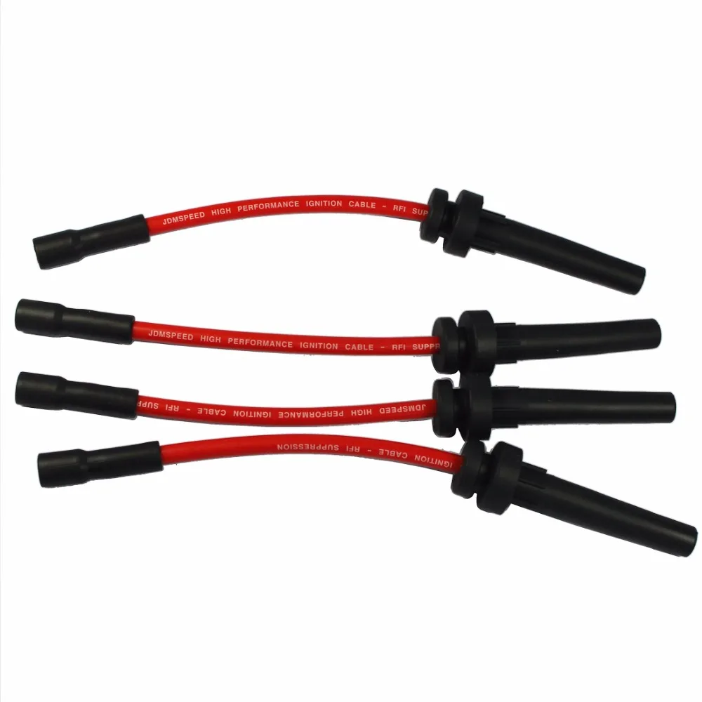 Бесплатная доставка-набор кабелей для гоночной свечи зажигания неонового Dodge 03-05