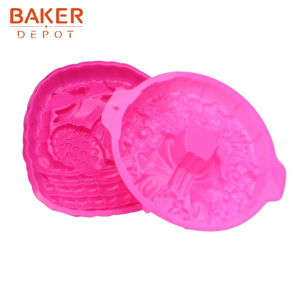 Силиконовая форма для торта выпечки цветов в форме банта | Дом и сад