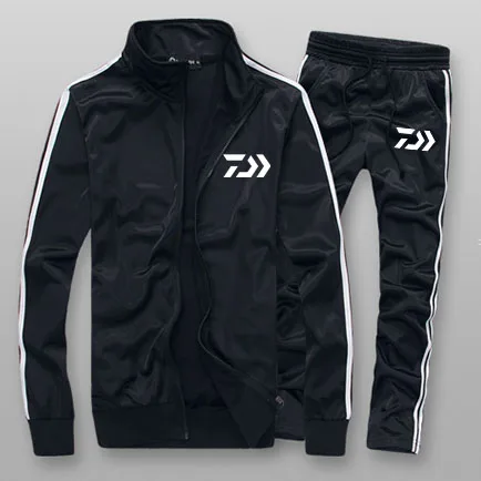 Для мужчин демисезонный дайв Рыбалка костюмы комплект открытый Sportsuit Рыбалка рубашки для мальчиков Дава Спортивная на молнии пальто