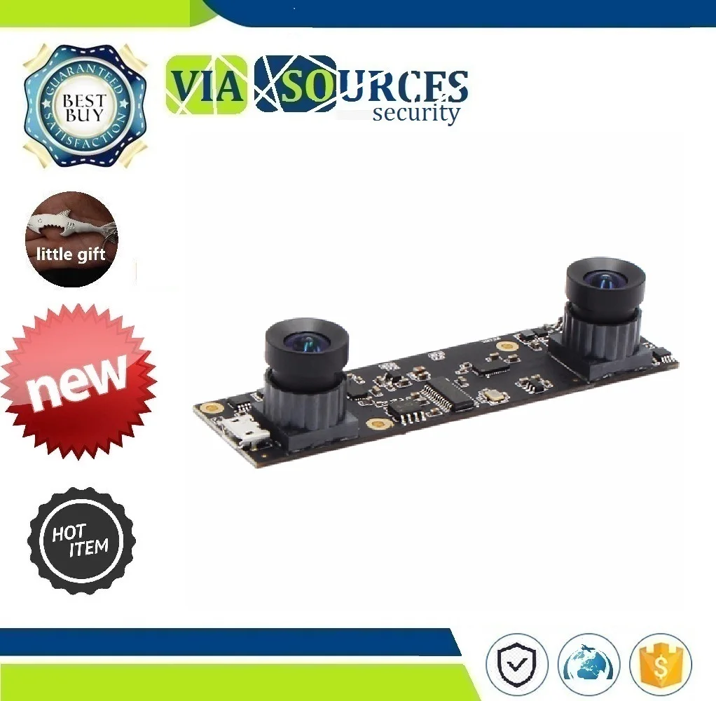 AR0330 мини 86*23 мм Печатная Плата usb бинокулярная камера видения 1080P без искажений