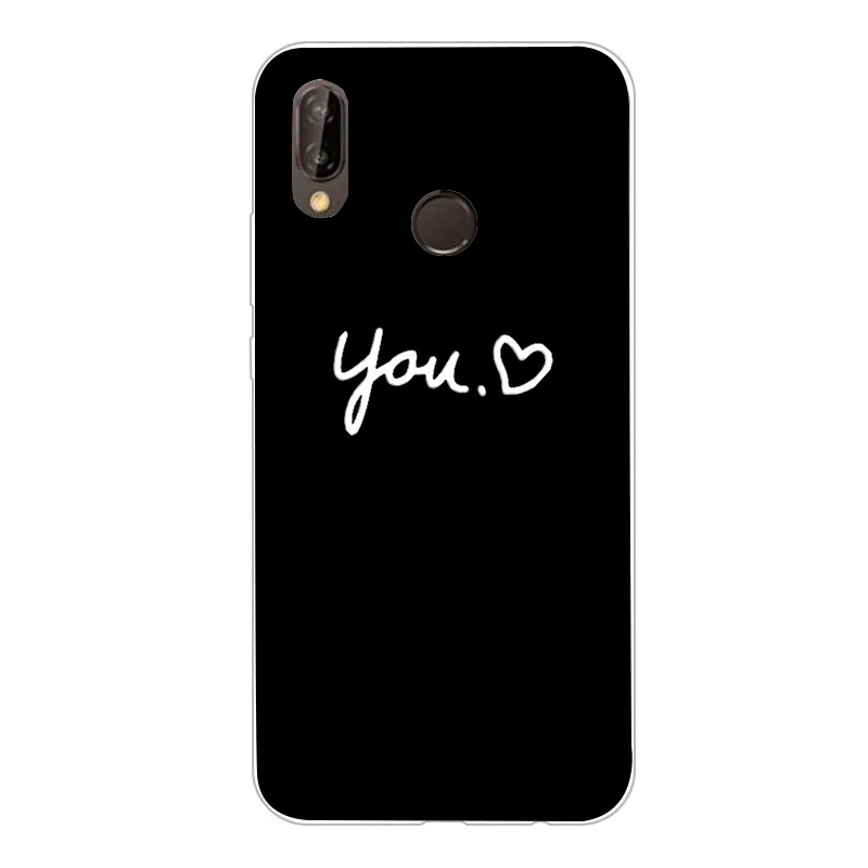 Оранжевый Чехол для huawei P20 Lite, чехол для телефона Funda, мягкий ТПУ для huawei P20 P10 P9 Mate10 Lite, силиконовый чехол для huawei P20 Lite - Цвет: Оранжевый