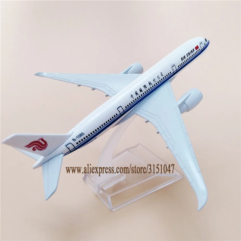 16 см Air China AIRBUS 350 A350 Airways Aircraft модель самолета с подставкой из сплава металла | Дом и