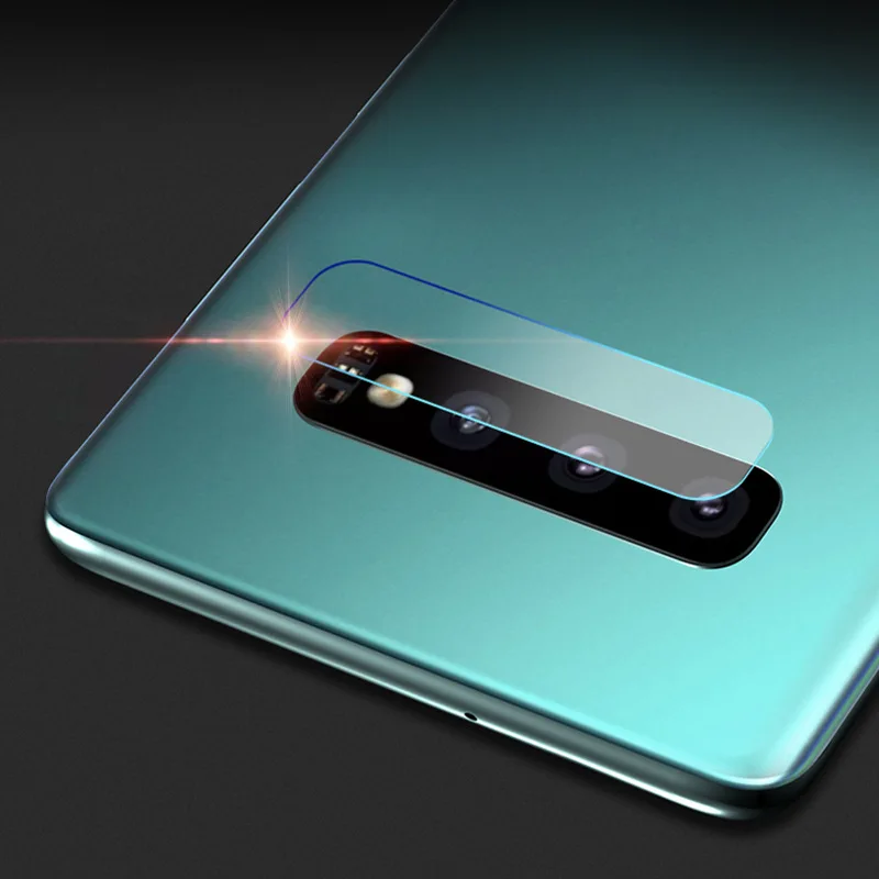 Объектив камеры Настоящее Закаленное стекло для Samsung Galaxy S10 S10e + Защитная пленка