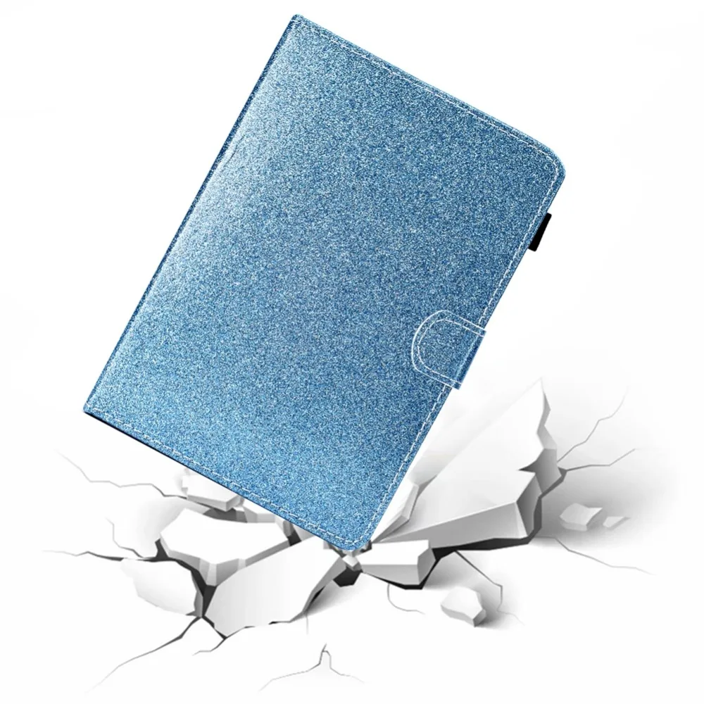 Чехол для iPad 9 7 2018/2017 дюймов Роскошный чехол из искусственной кожи с блестками