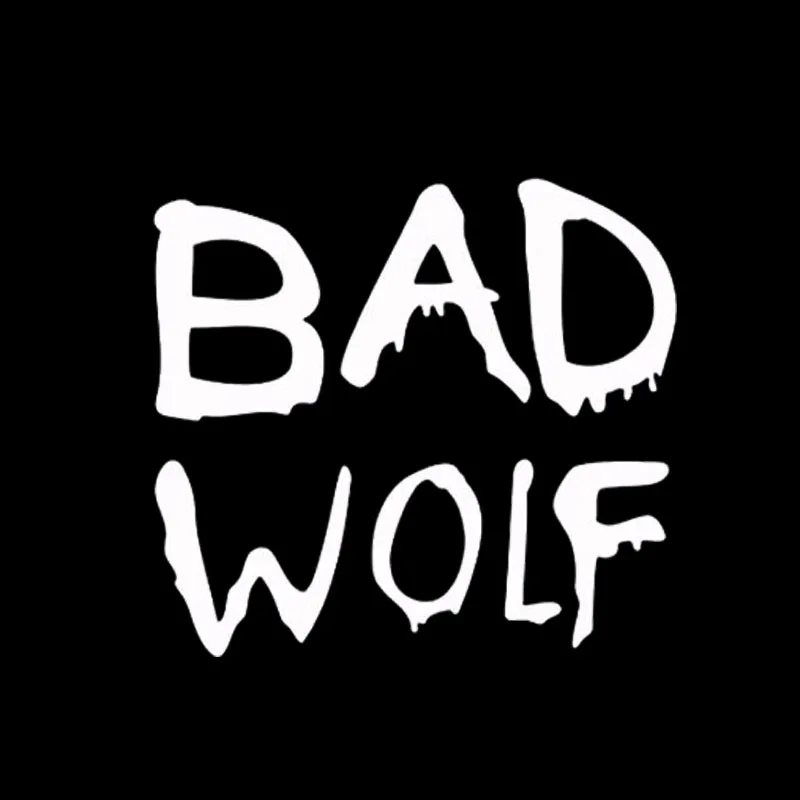 Автомобильный Стайлинг Доктор Кто плохой волк виниловое Окно Наклейка на