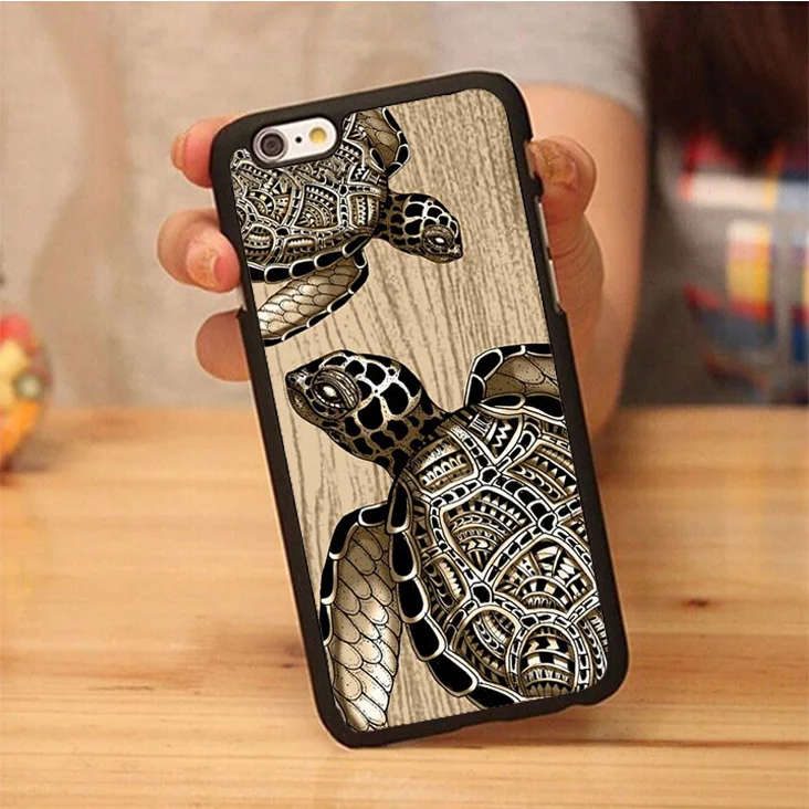 Морская черепаха панцирь черепахи телефон случаях OEM для iPhone 6 S плюс 7 Plus 5 5S 5C se 4S