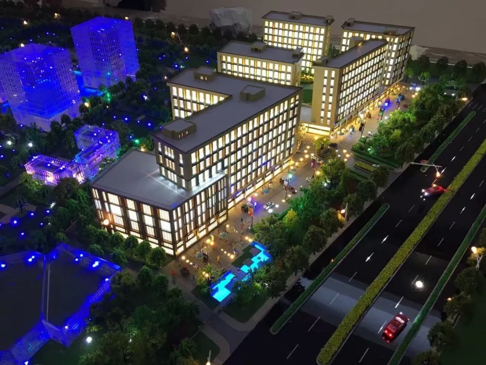 Лучшая цена 10 шт./компл. мини пластик для железной дороги дом парк уличная