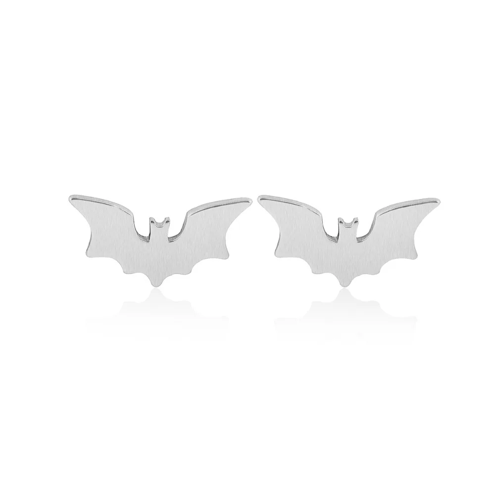 

Oly2u Small Bat Earrings Jewelry Gothic Earing Vampire Animal Stud Earrings for Women Spooky Gifts