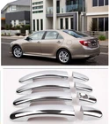 Новый хромированный чехол FUNDUOO для боковой двери автомобиля, Наклейка для Toyota Camry 2012 2013 2014 2015 2016, Бесплатная Прямая поставка